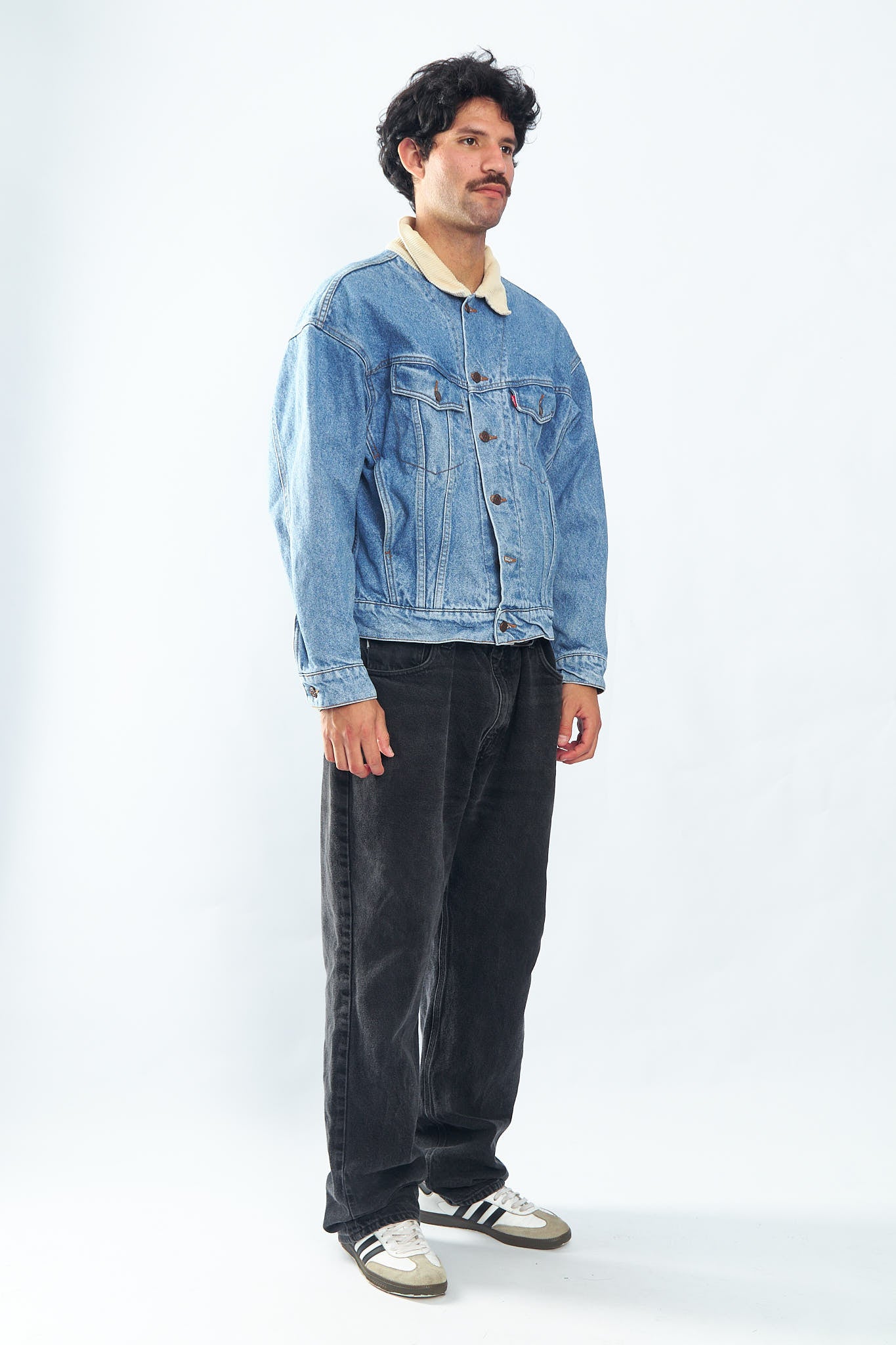 1990 Levi's Red Tab Corduroy Collar Trucket Jacket (M/L)