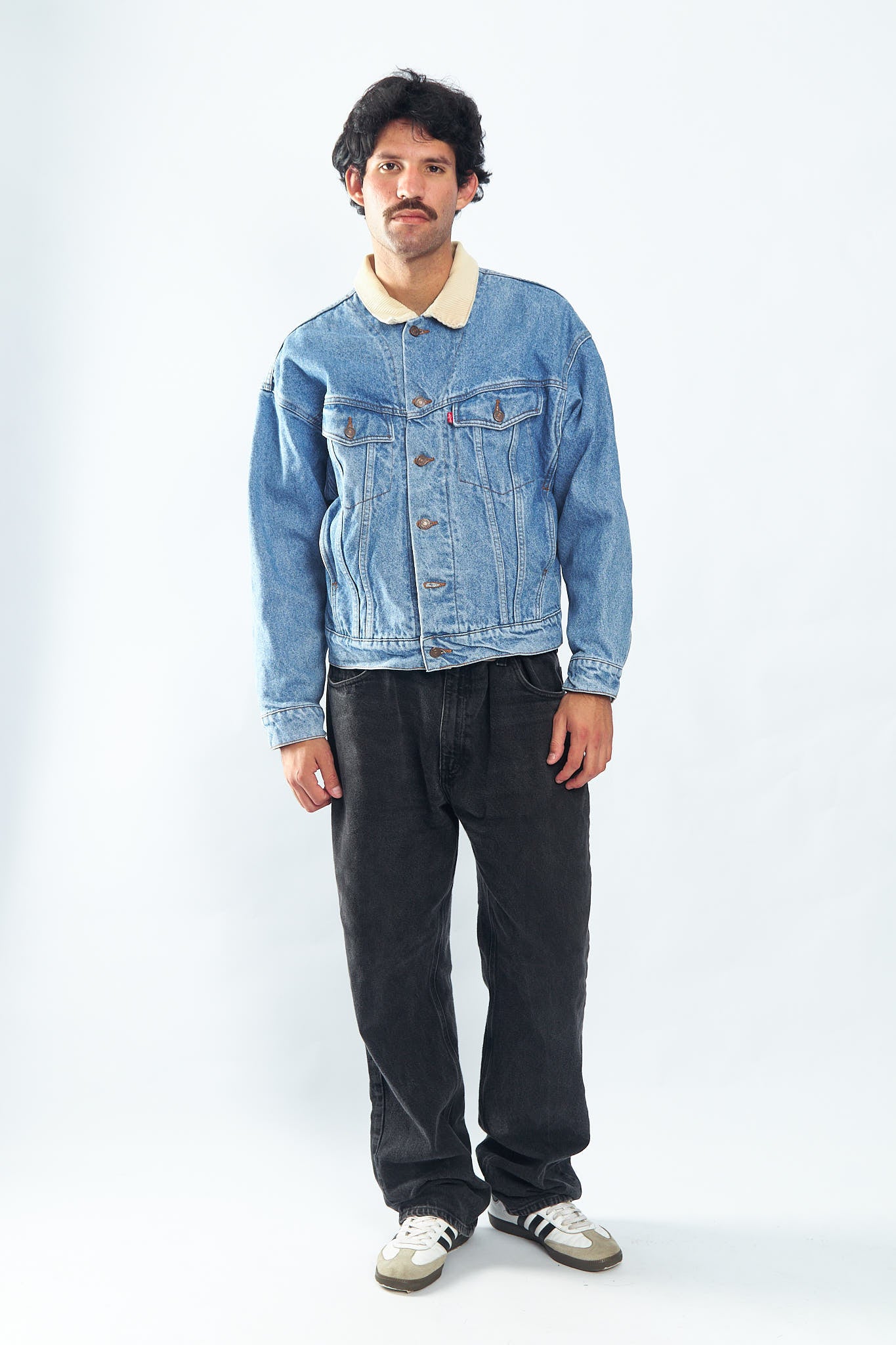 1990 Levi's Red Tab Corduroy Collar Trucket Jacket (M/L)