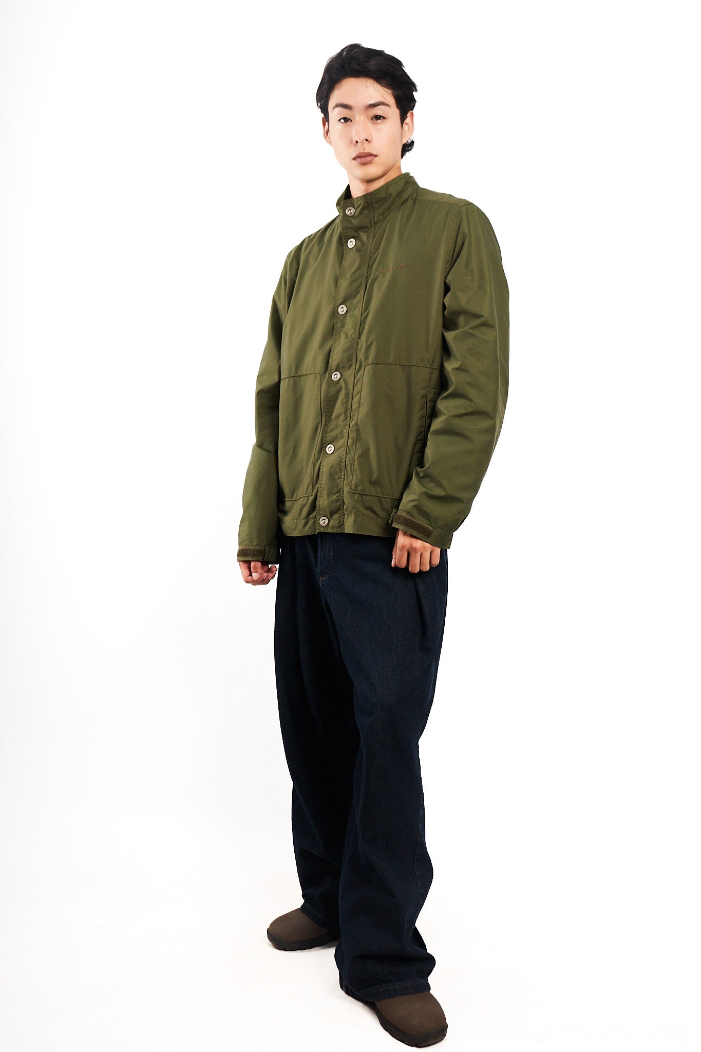 2000 Vintage Tommy Hilfiger Army Green Jacket (M/L)
