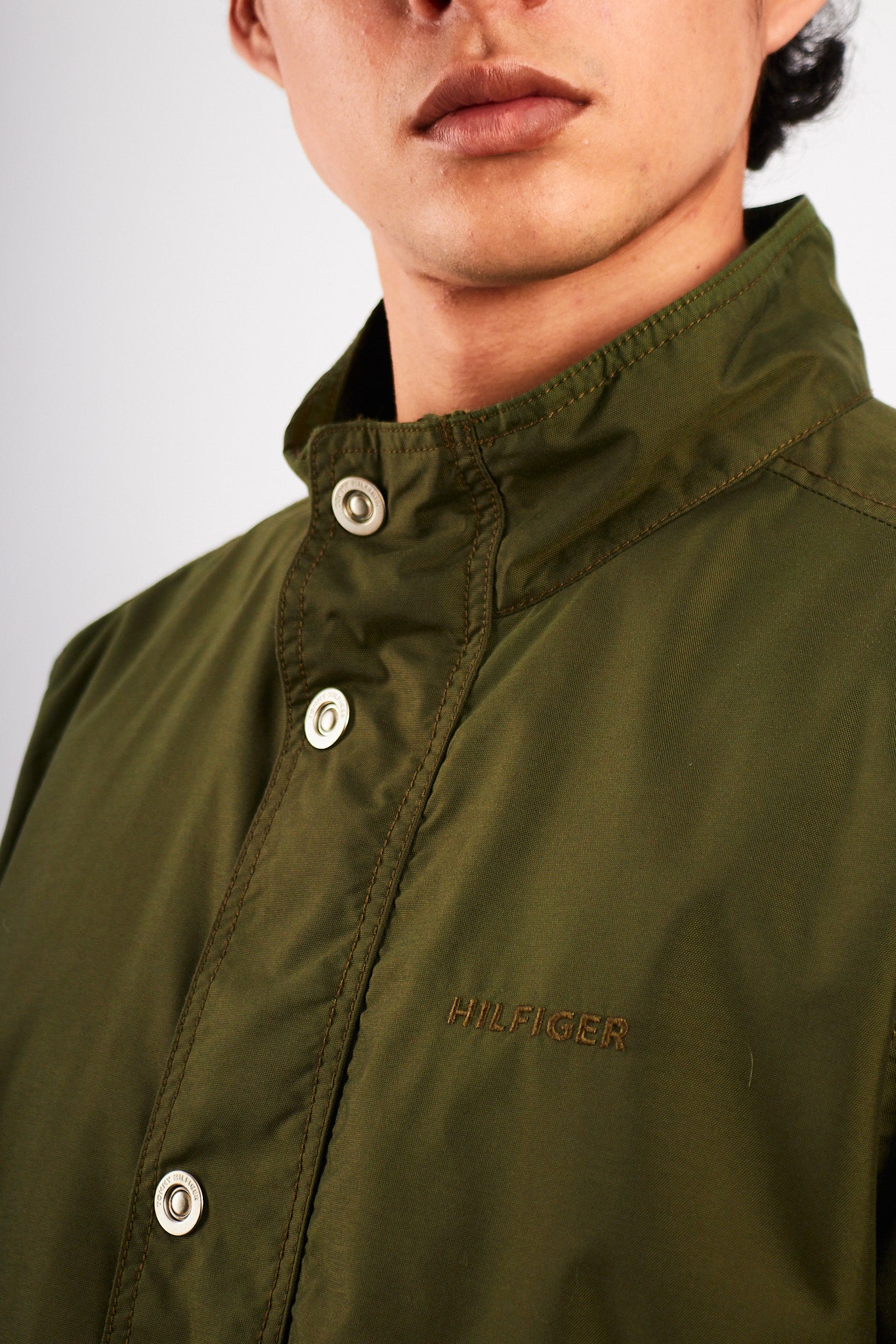 2000 Vintage Tommy Hilfiger Army Green Jacket (M/L)