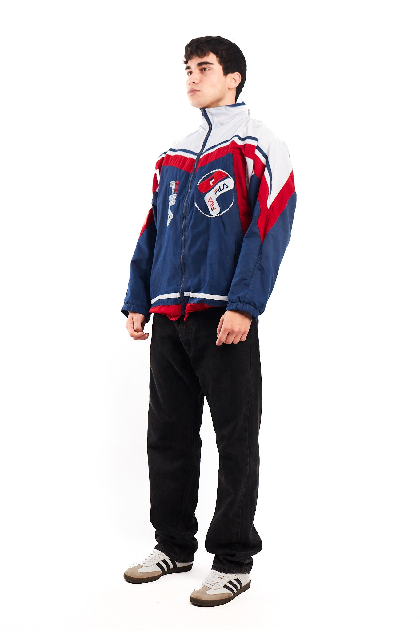 1990 Vintage Fila Retro Colorblock Jacket (M/L)