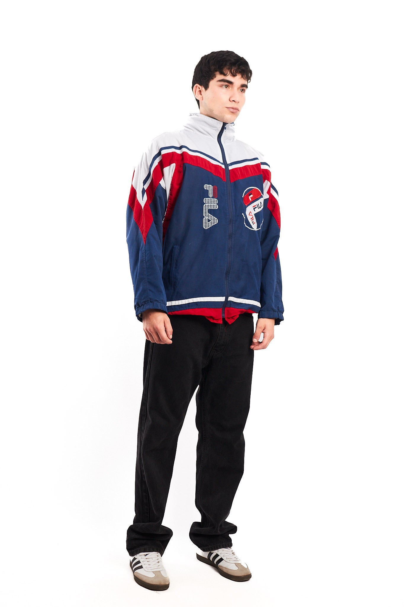 1990 Vintage Fila Retro Colorblock Jacket (M/L)