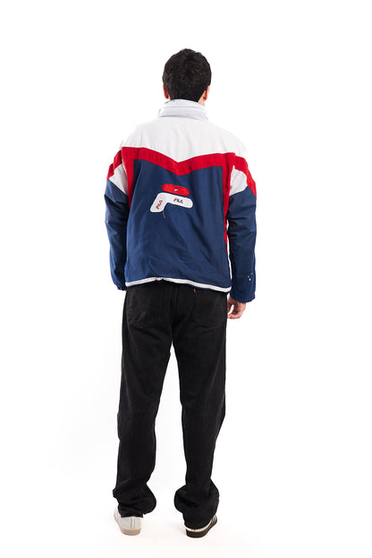 1990 Vintage Fila Retro Colorblock Jacket (M/L)
