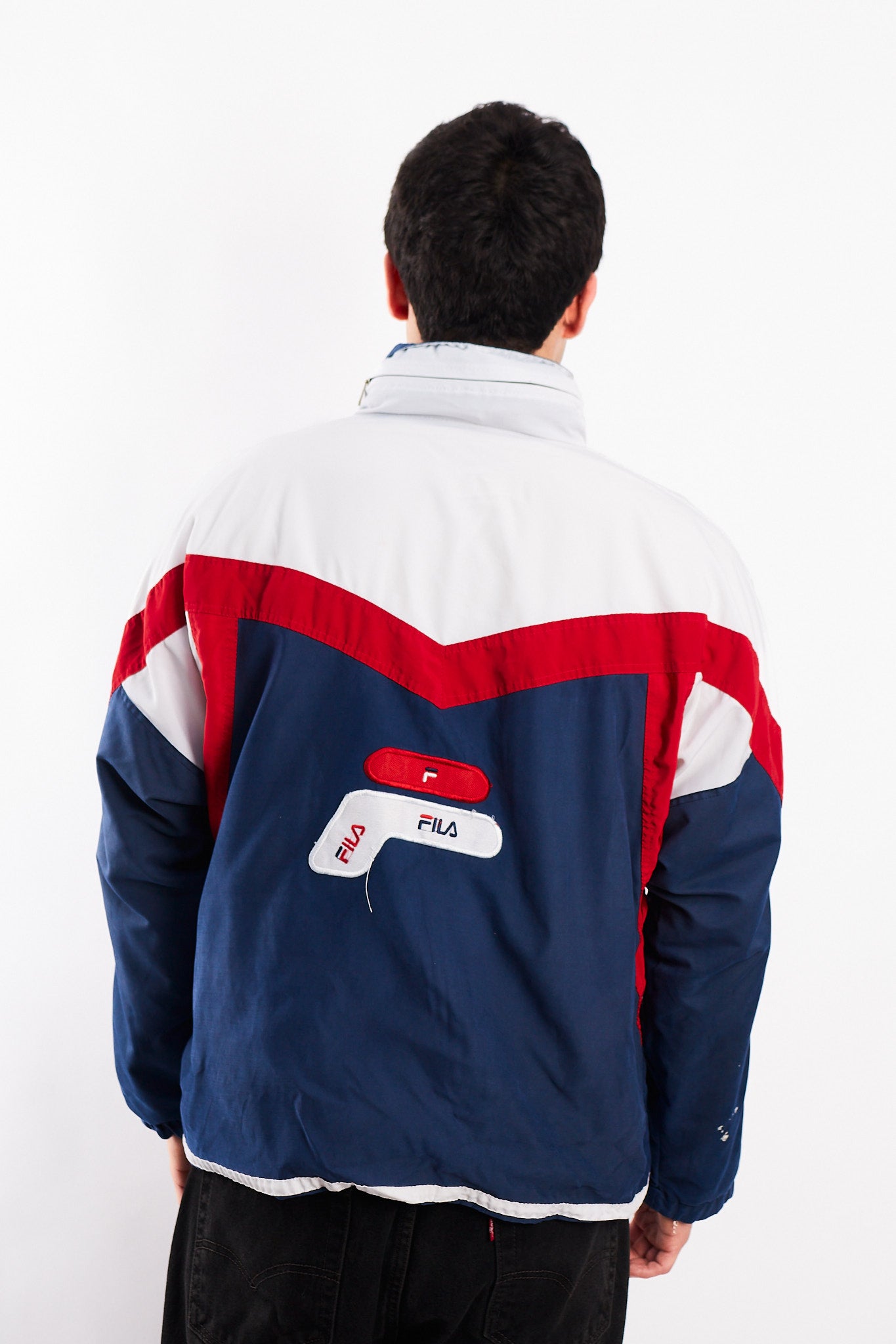 1990 Vintage Fila Retro Colorblock Jacket (M/L)