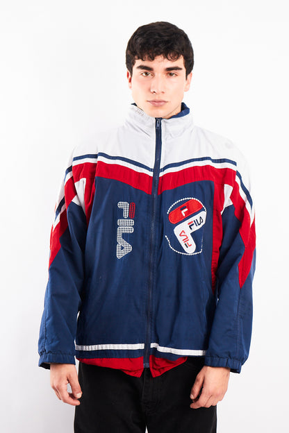 1990 Vintage Fila Retro Colorblock Jacket (M/L)