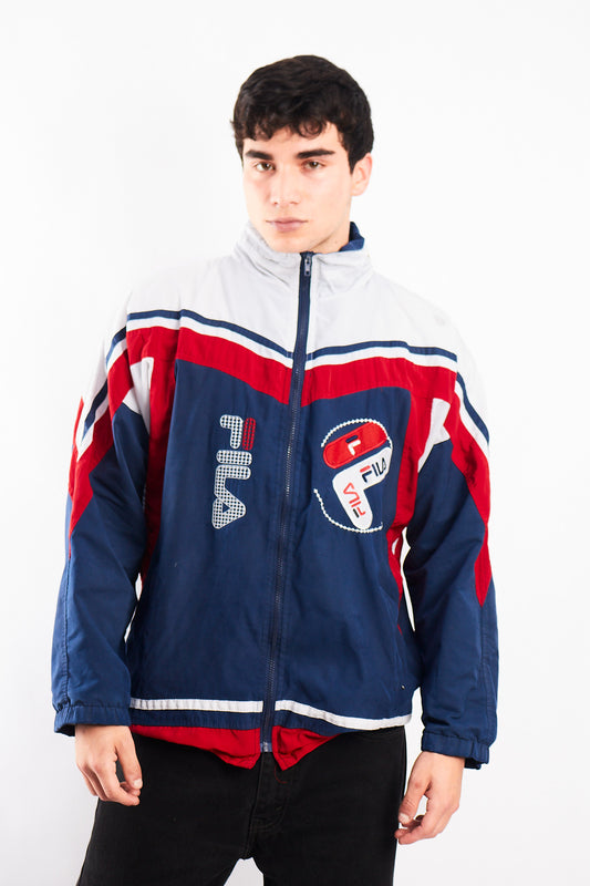 1990 Vintage Fila Retro Colorblock Jacket (M/L)