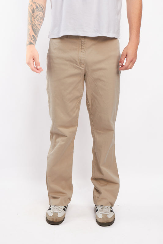 1990 Tommy Hilfiger Lion's Emblem Beige Flared (28)