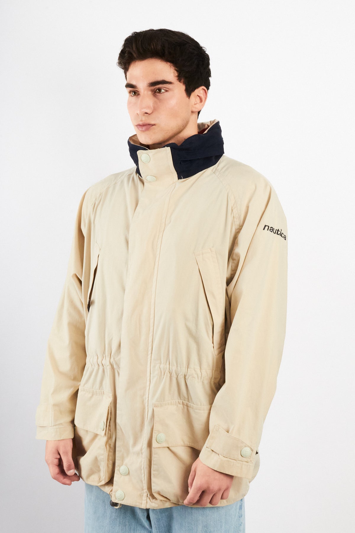2000 Vintage Nautica Cargo Parka (M/L)