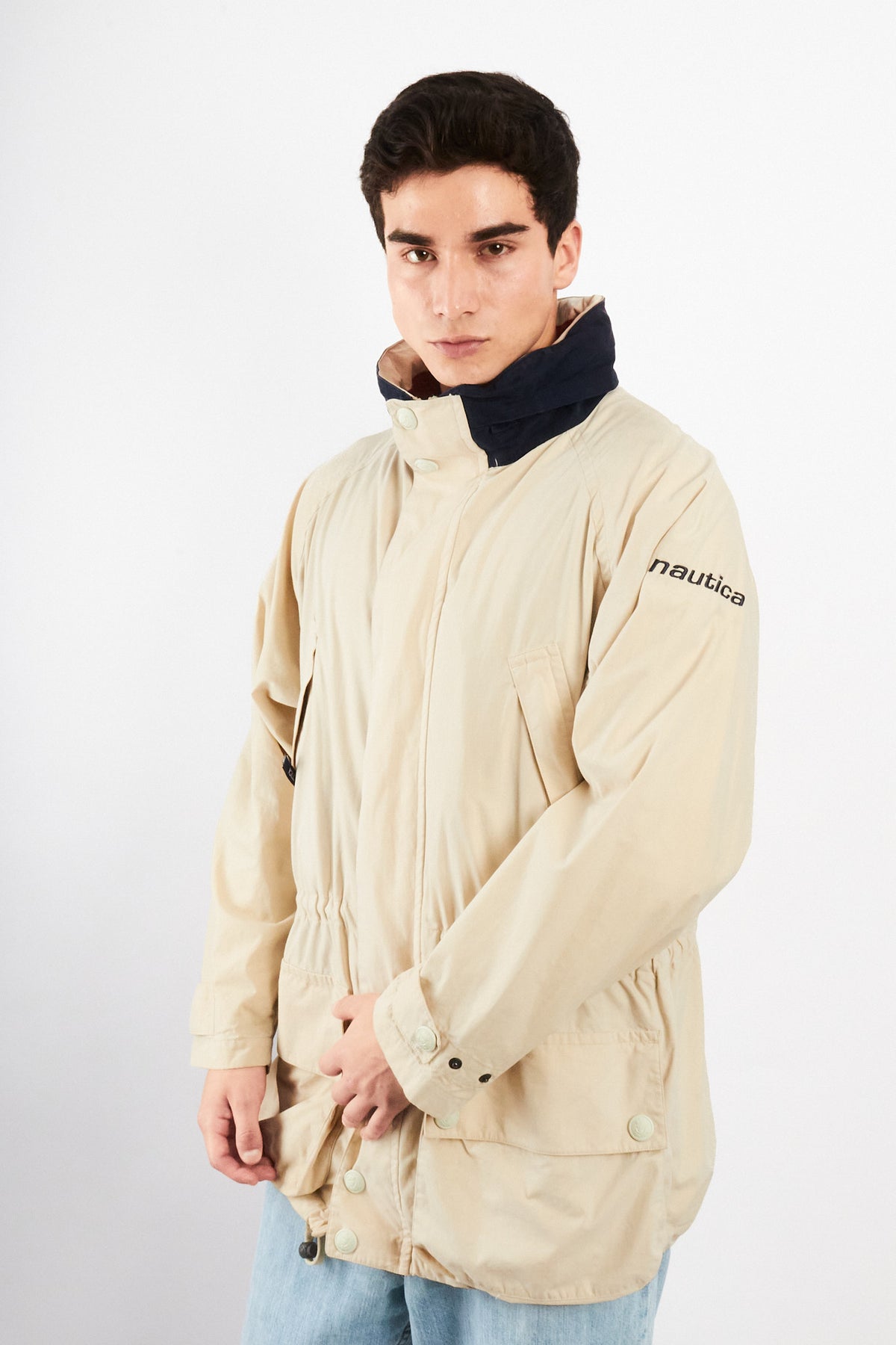2000 Vintage Nautica Cargo Parka (M/L)