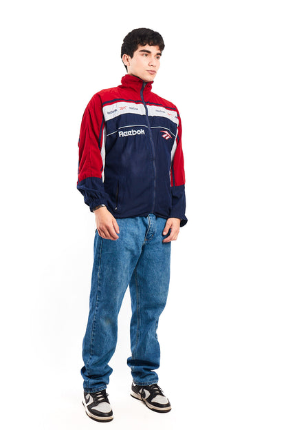 1990 Vintage Reebok Colorblock Jacket (S/M)