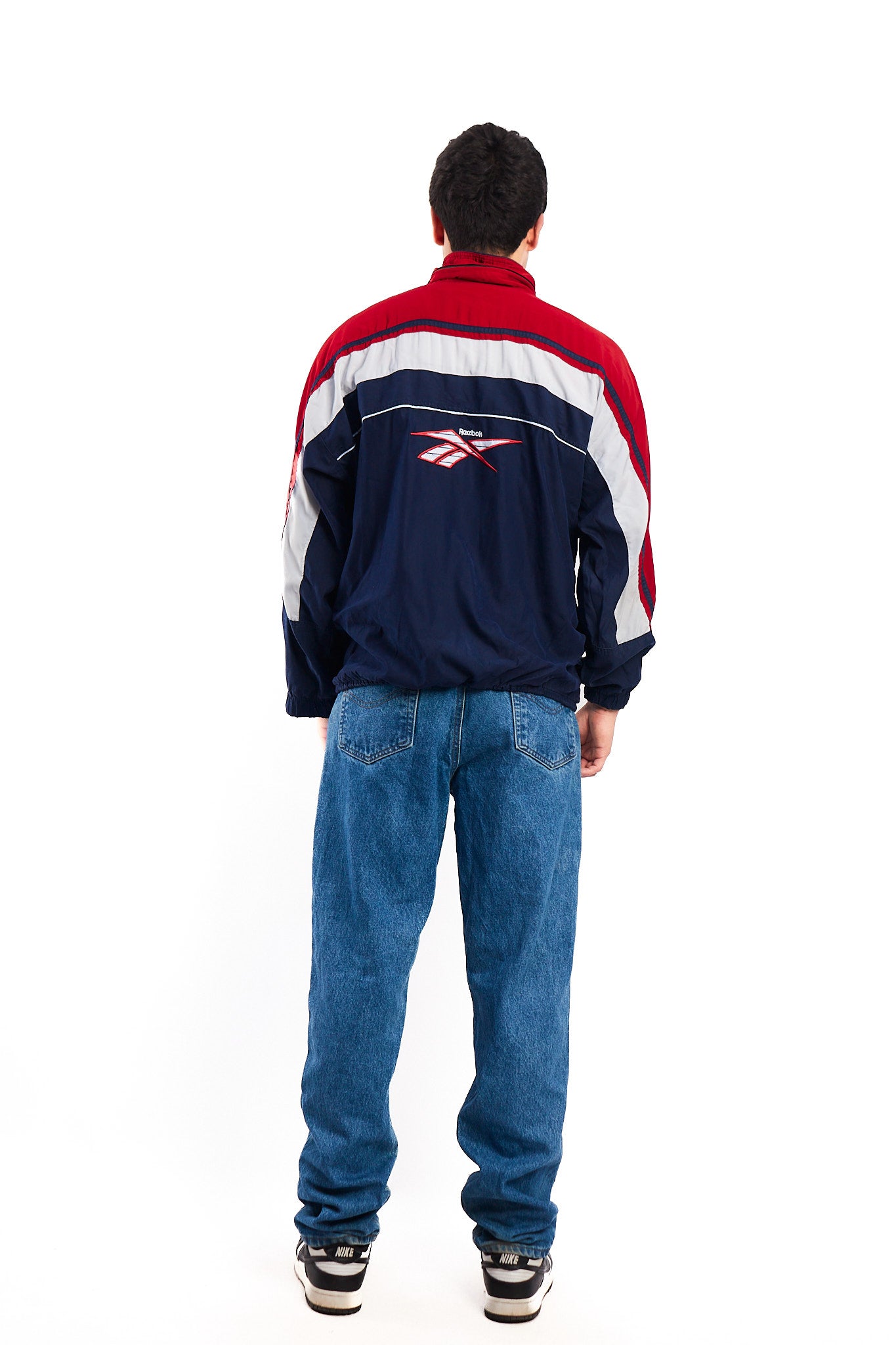 1990 Vintage Reebok Colorblock Jacket (S/M)