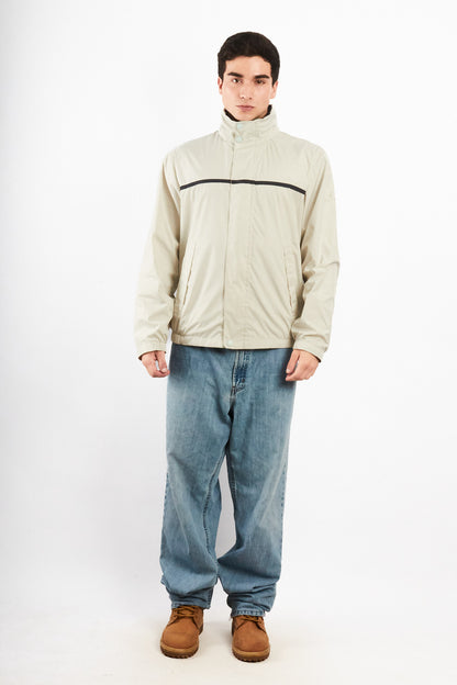 2000 Vintage Nautica Sailing Bone Impermeable Jacket (M)