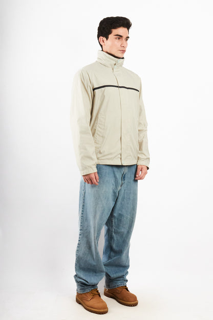 2000 Vintage Nautica Sailing Bone Impermeable Jacket (M)