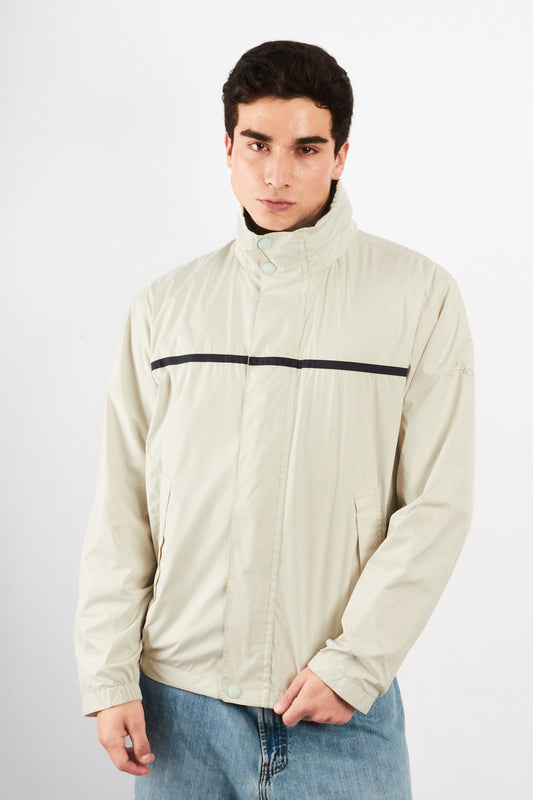 2000 Vintage Nautica Sailing Bone Impermeable Jacket (M)
