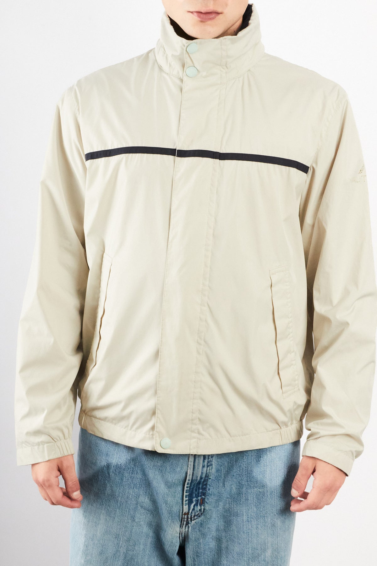 2000 Vintage Nautica Sailing Bone Impermeable Jacket (M)