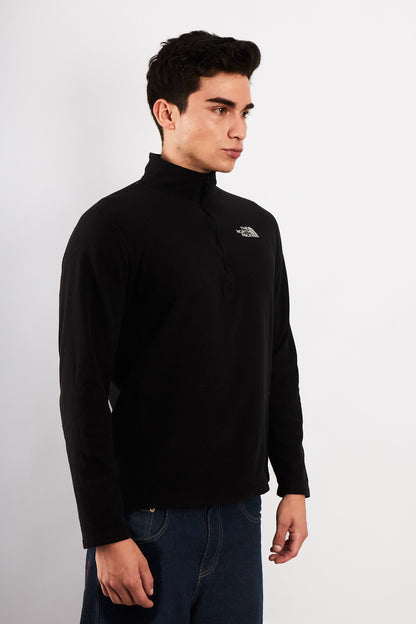2000 Vintage North Face Black Quarter Zip (M)