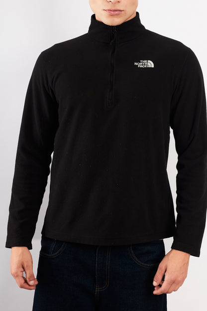 2000 Vintage North Face Black Quarter Zip (M)