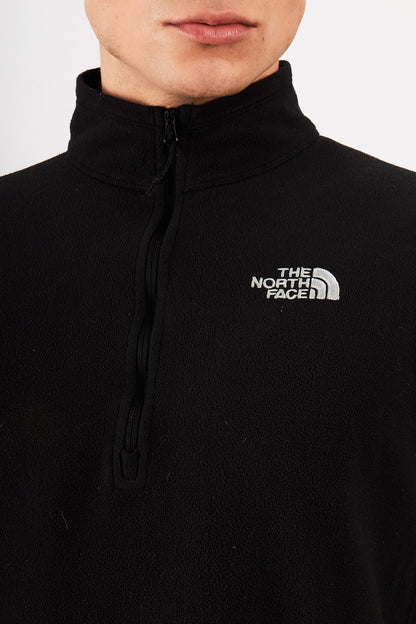 2000 Vintage North Face Black Quarter Zip (M)