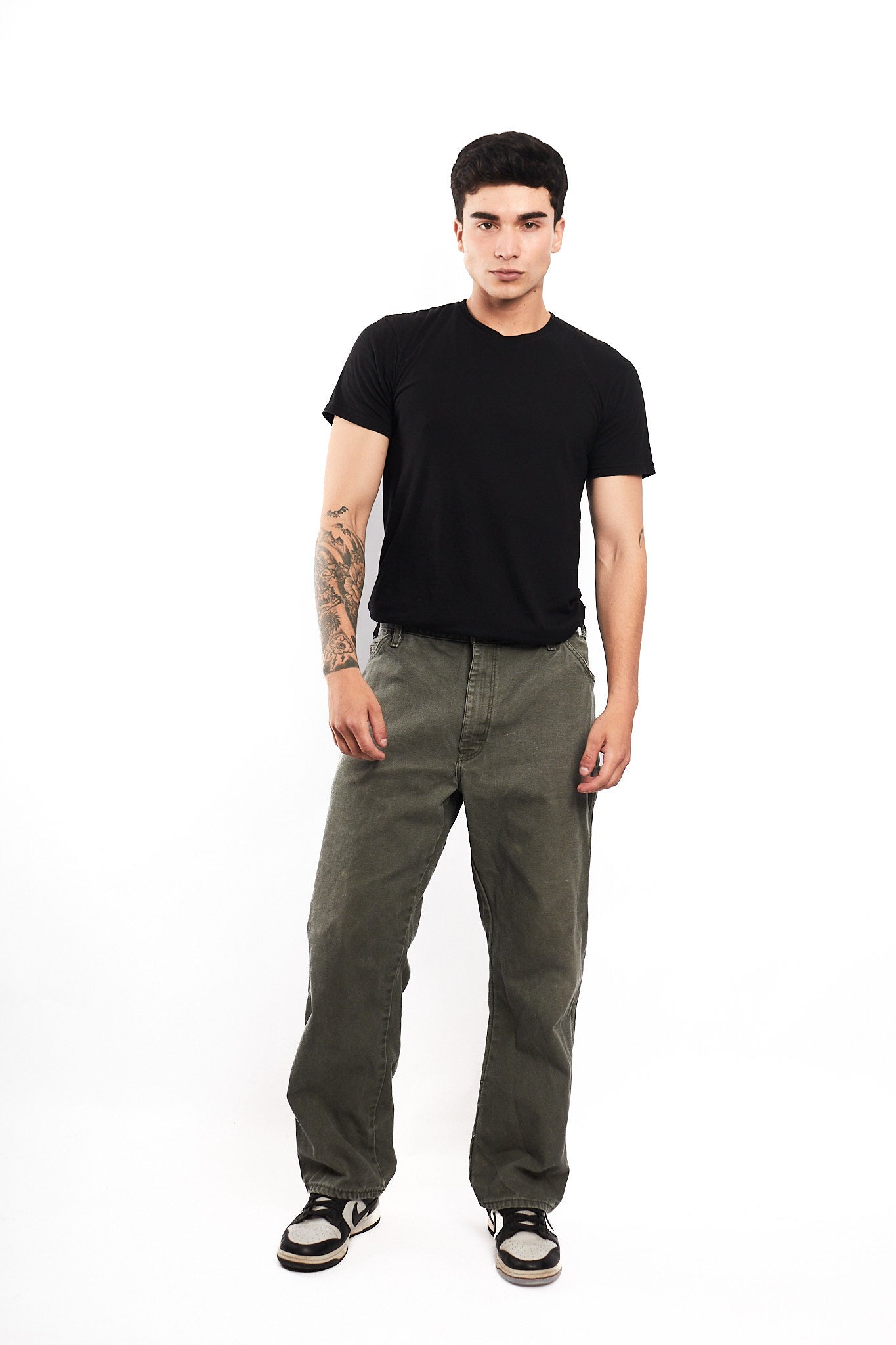 2000 Vintage Dickies Moss Green Carpenter Pant (36)