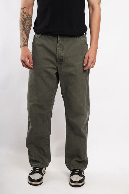 2000 Vintage Dickies Moss Green Carpenter Pant (36)