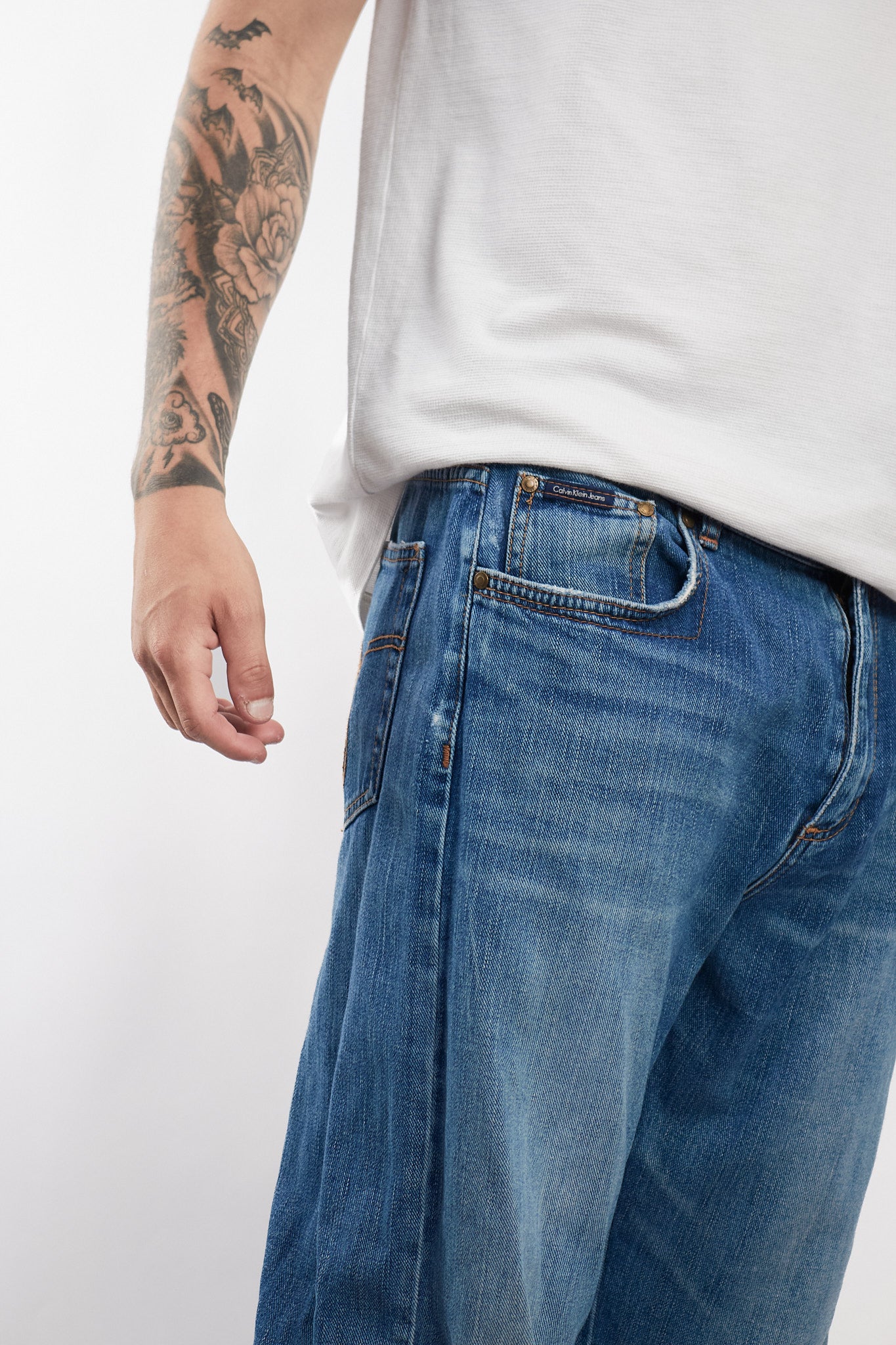 2000 Calvin Klein Baggy Jean (34/36)