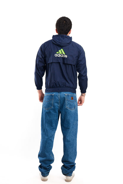 1990 Adidas Vintage Three Stripes Track Jacket (S/M)