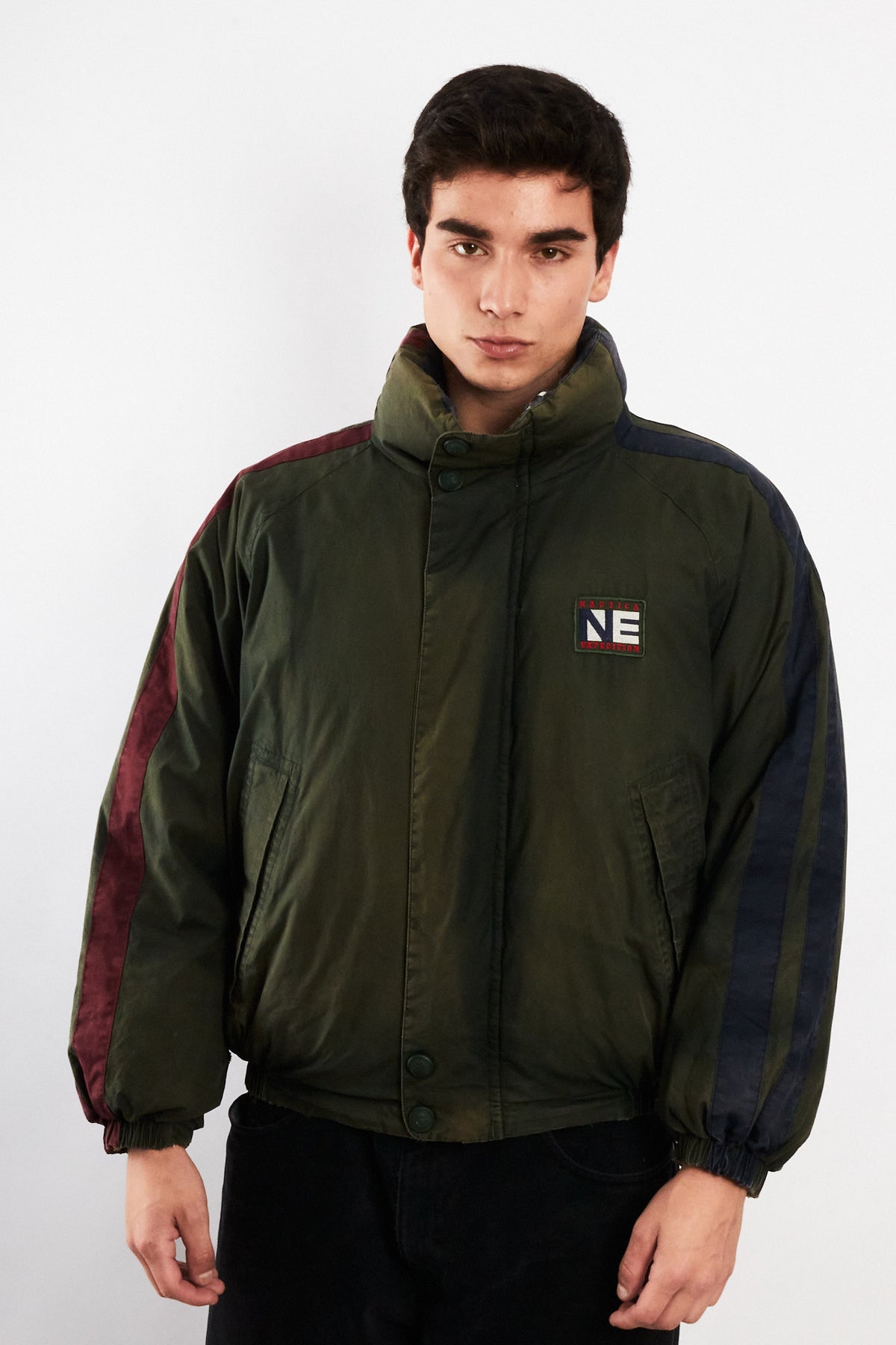 2000 Vintage Nautica Expedition Down Padded Jacket (M)