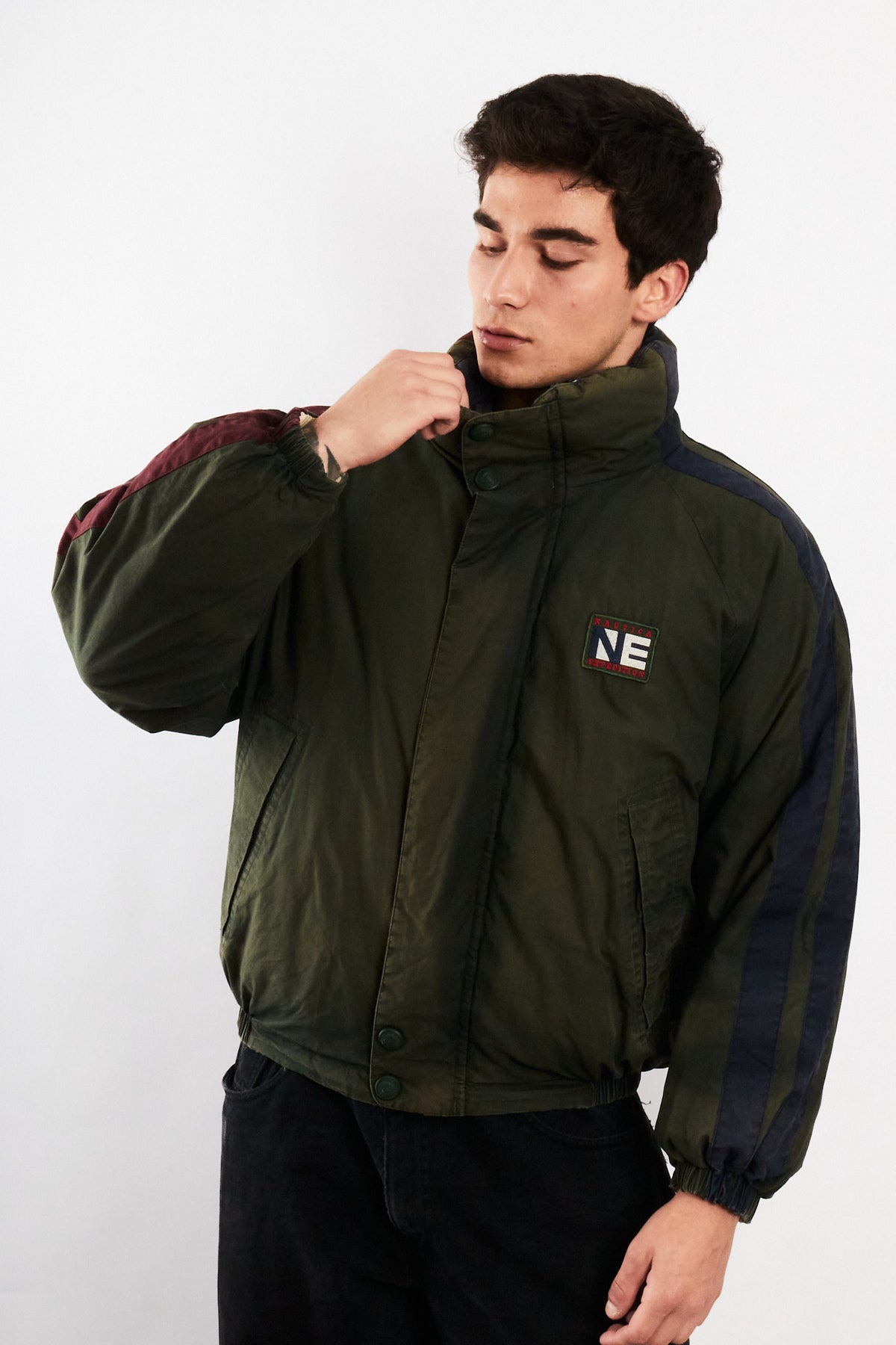 2000 Vintage Nautica Expedition Down Padded Jacket (M)