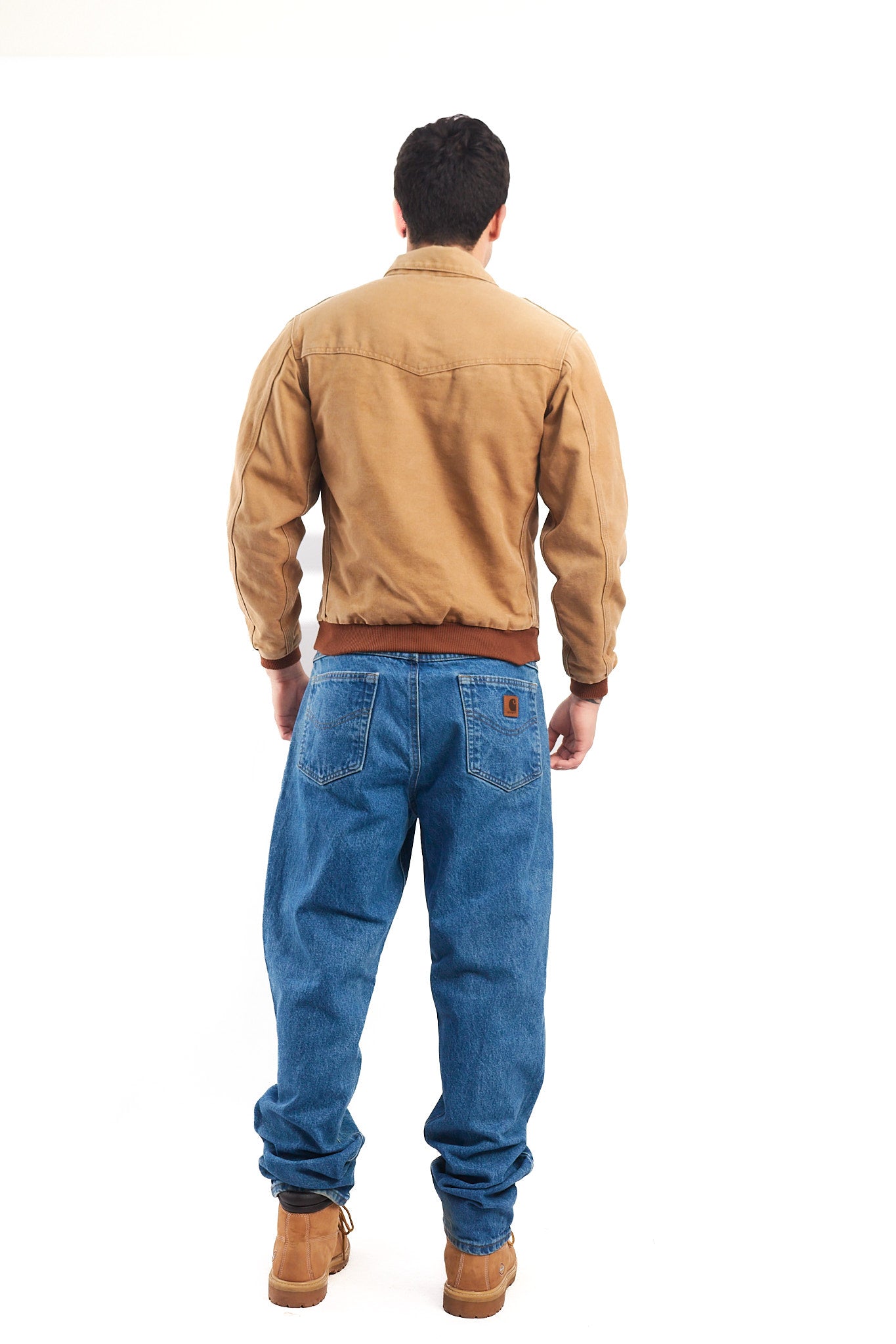 Vintage Carhartt Hamilton Brown Quilted Santa Fe Jacket (S/M)