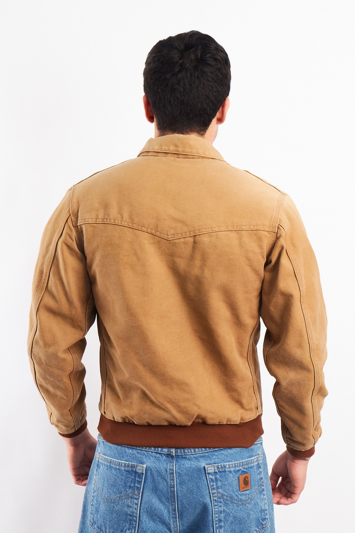 Vintage Carhartt Hamilton Brown Quilted Santa Fe Jacket (S/M)