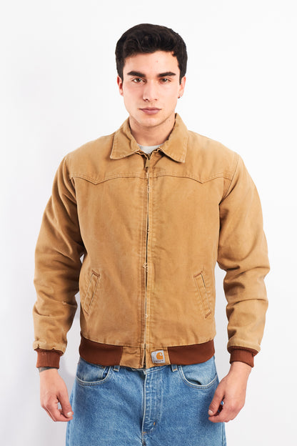 Vintage Carhartt Hamilton Brown Quilted Santa Fe Jacket (S/M)