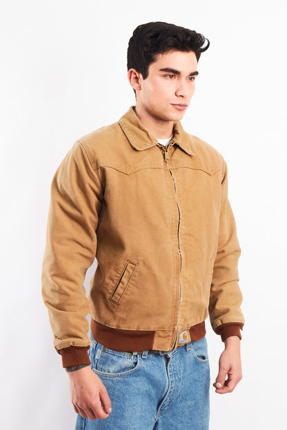 Vintage Carhartt Hamilton Brown Quilted Santa Fe Jacket (S/M)