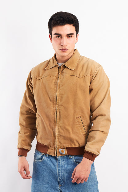 Vintage Carhartt Hamilton Brown Quilted Santa Fe Jacket (S/M)