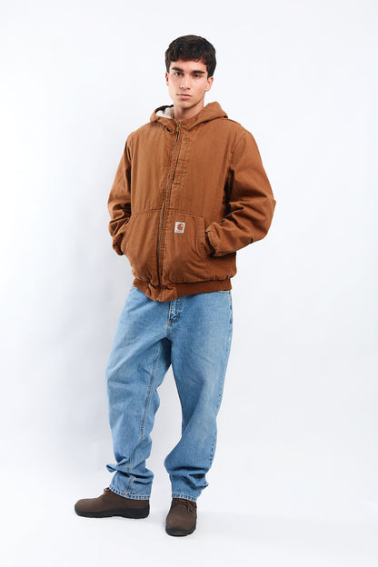 Vintage Carhartt Brown Duck Active Jacket (M/L)