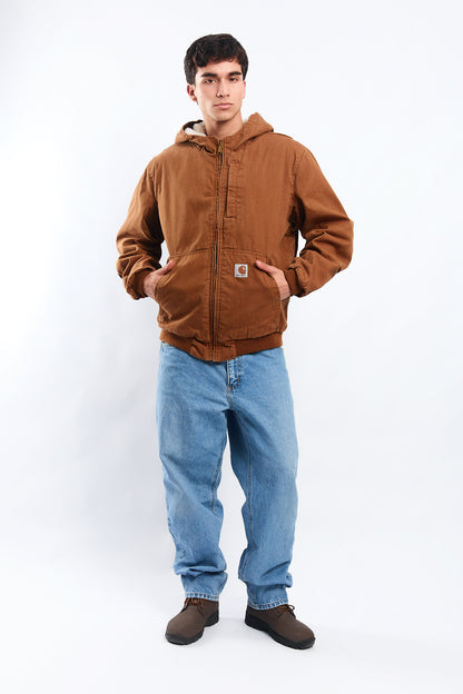 Vintage Carhartt Brown Duck Active Jacket (M/L)