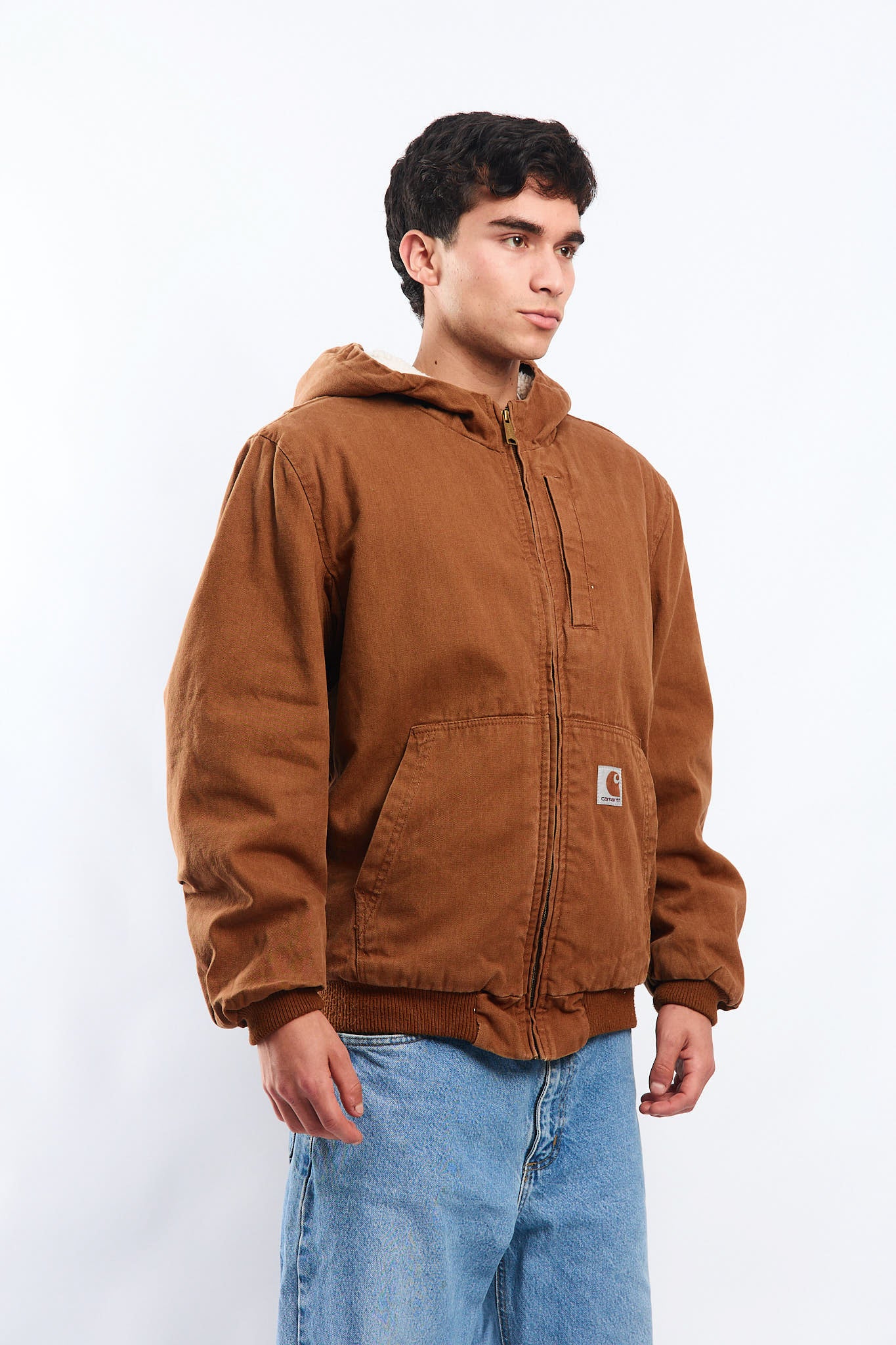 Vintage Carhartt Brown Duck Active Jacket (M/L)