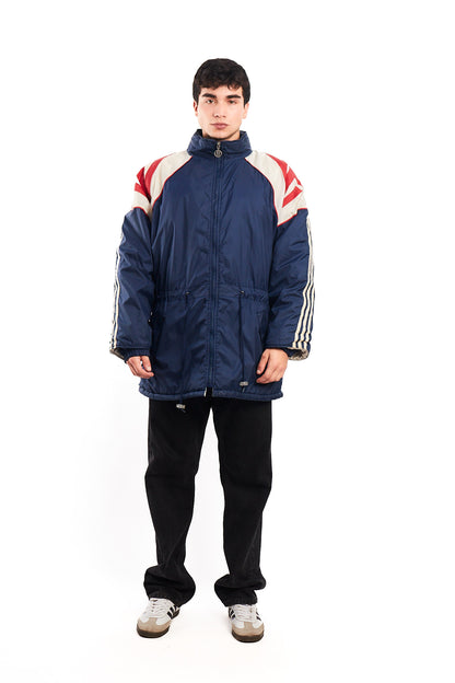 1980 Adidas Vintage Three Striped Big Logo Jacket (M/L)