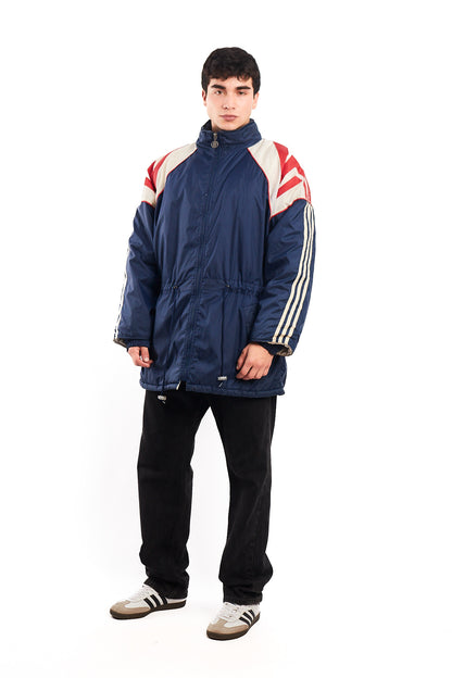 1980 Adidas Vintage Three Striped Big Logo Jacket (M/L)