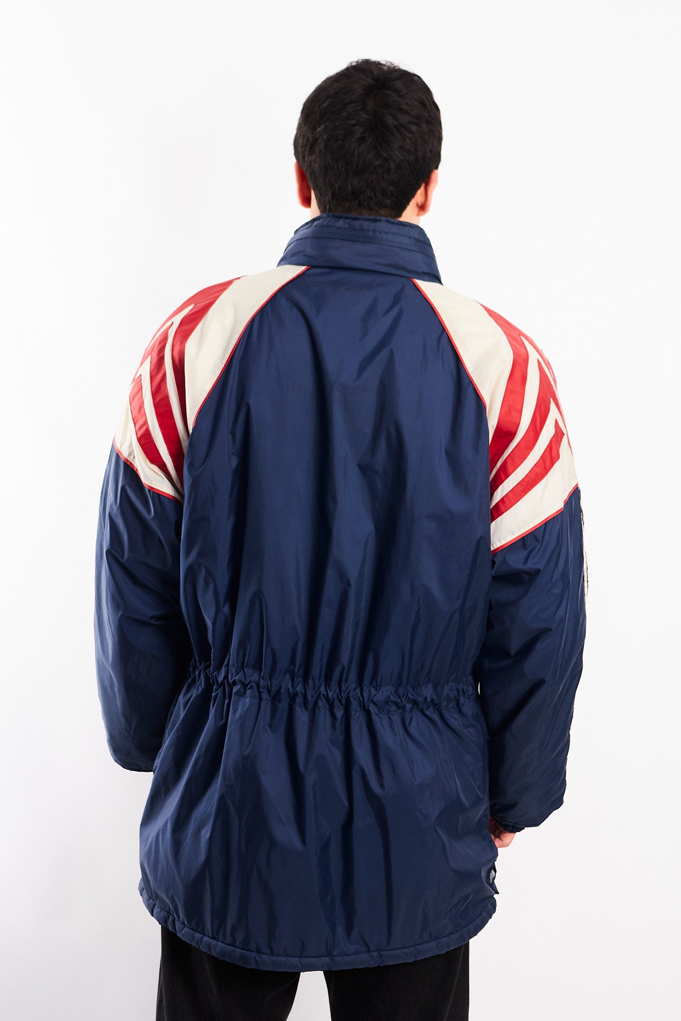 1980 Adidas Vintage Three Striped Big Logo Jacket (M/L)