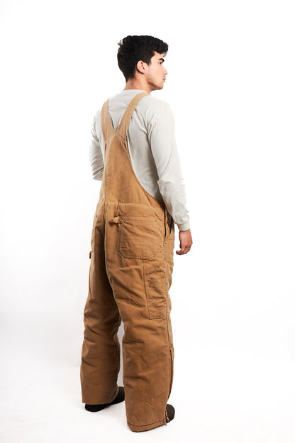 Vintage Carhartt Hamilton Brown Baggy Carpenter Overall (L)
