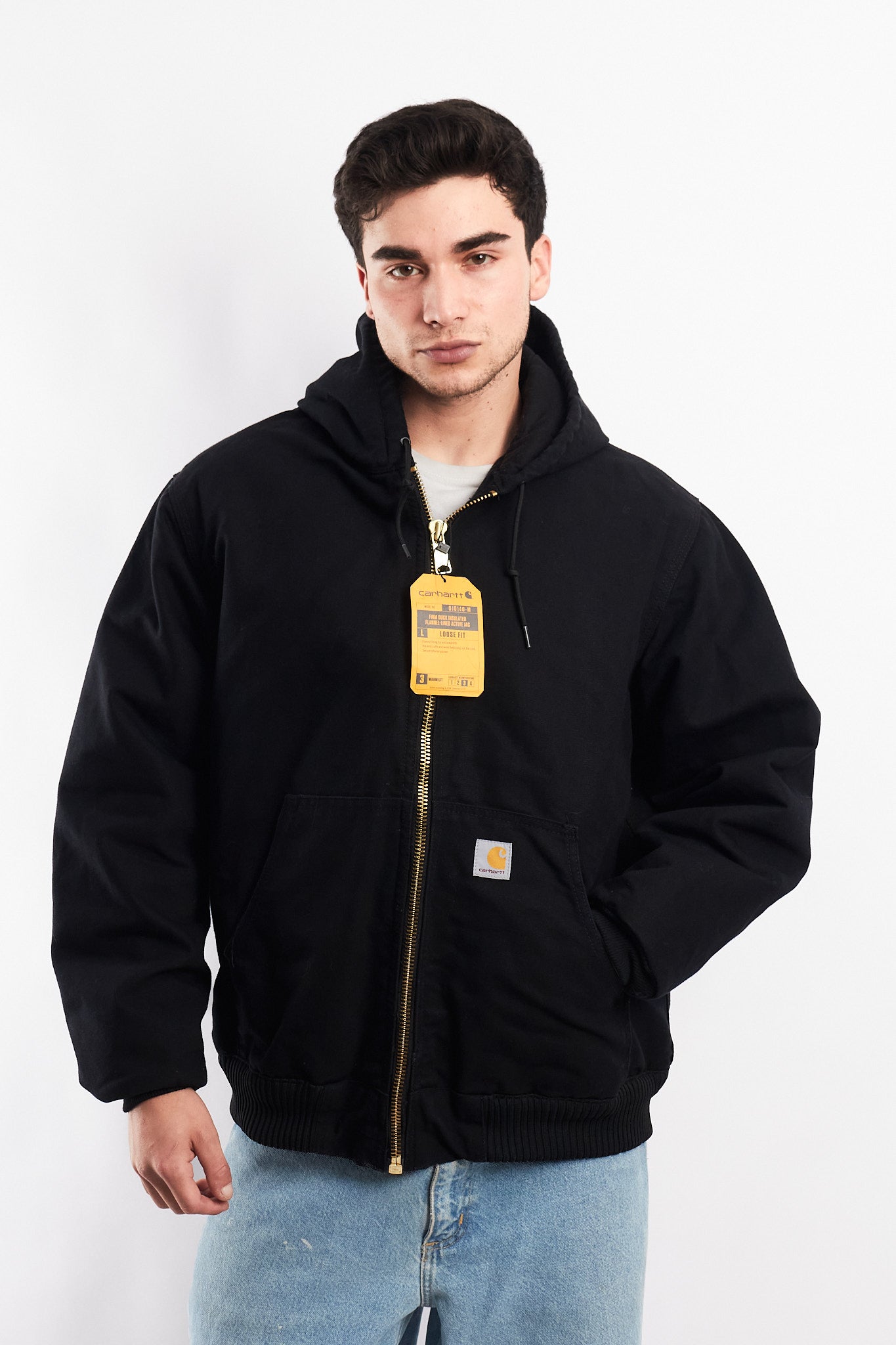 Carhartt J140 Black Duck Active Jacket (L/XL)