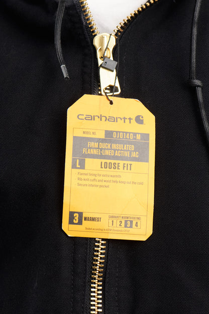 Carhartt J140 Black Duck Active Jacket (L/XL)
