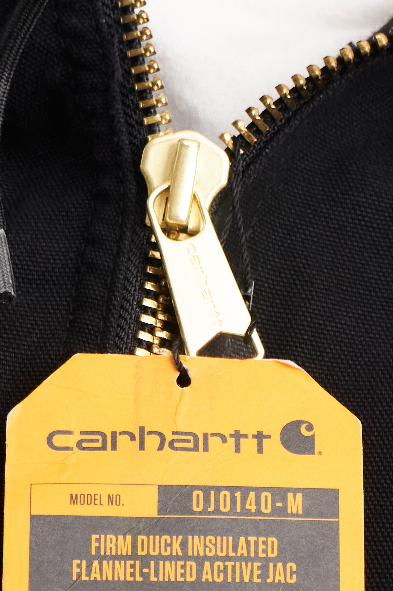 Carhartt J140 Black Duck Active Jacket (L/XL)