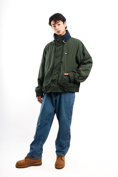 1990 Vintage Tommy Hilfiger Forest Green Padded Jacket (M/L)