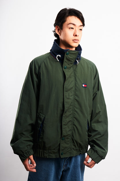 1990 Vintage Tommy Hilfiger Forest Green Padded Jacket (M/L)