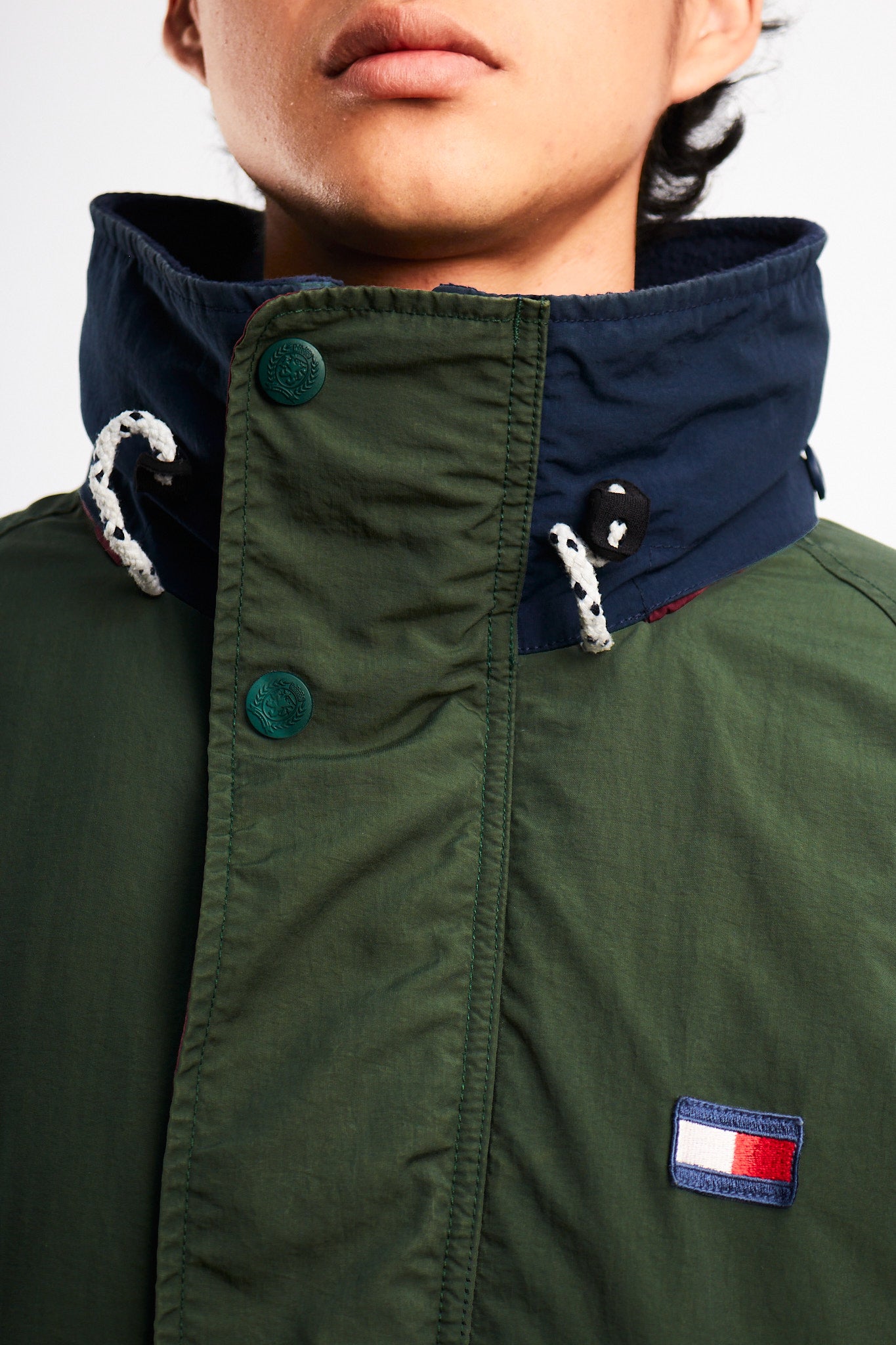 1990 Vintage Tommy Hilfiger Forest Green Padded Jacket (M/L)