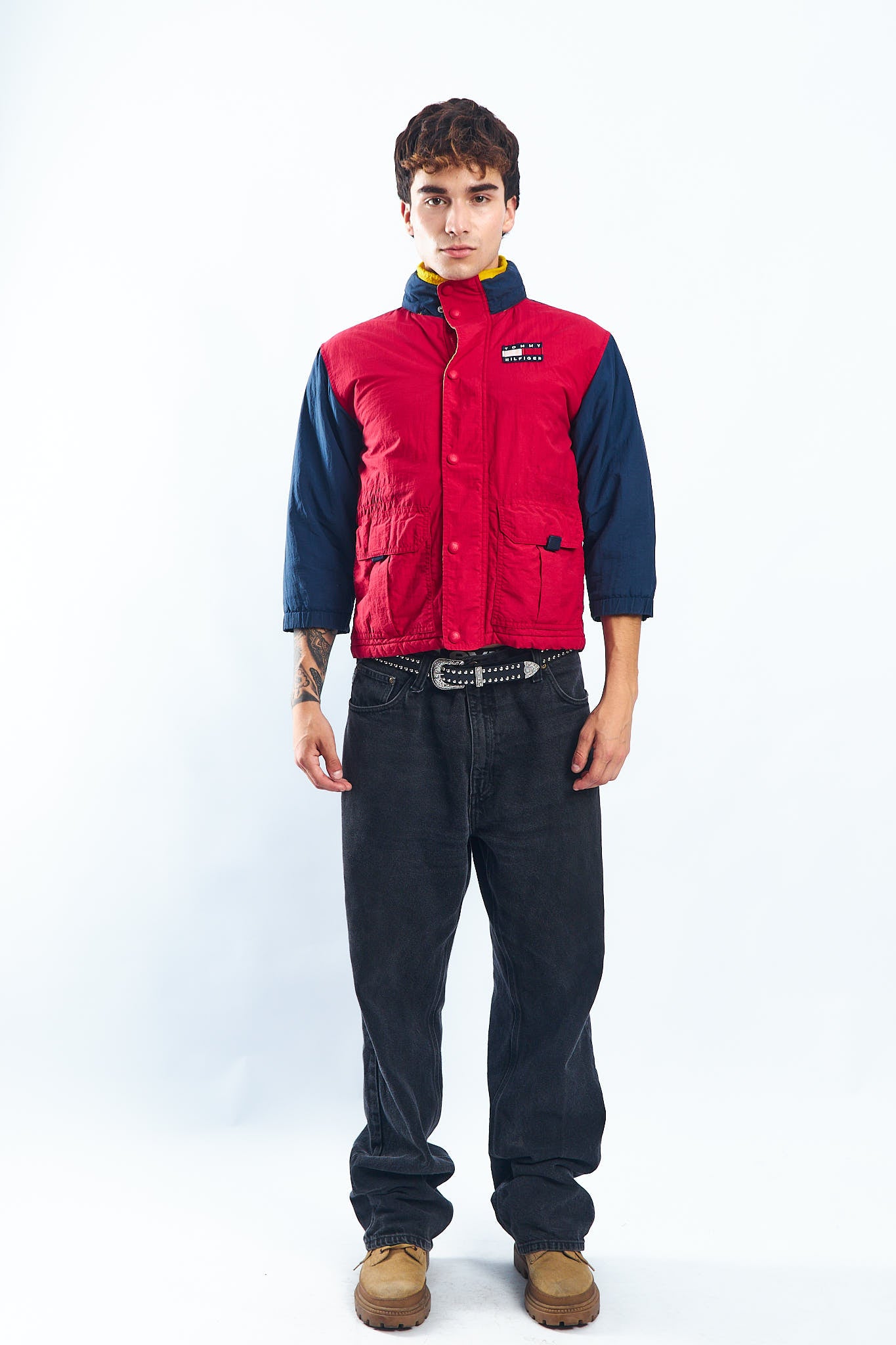 1990 Vintage Tommy Hilfiger Big Logo Jacket (XS/S)