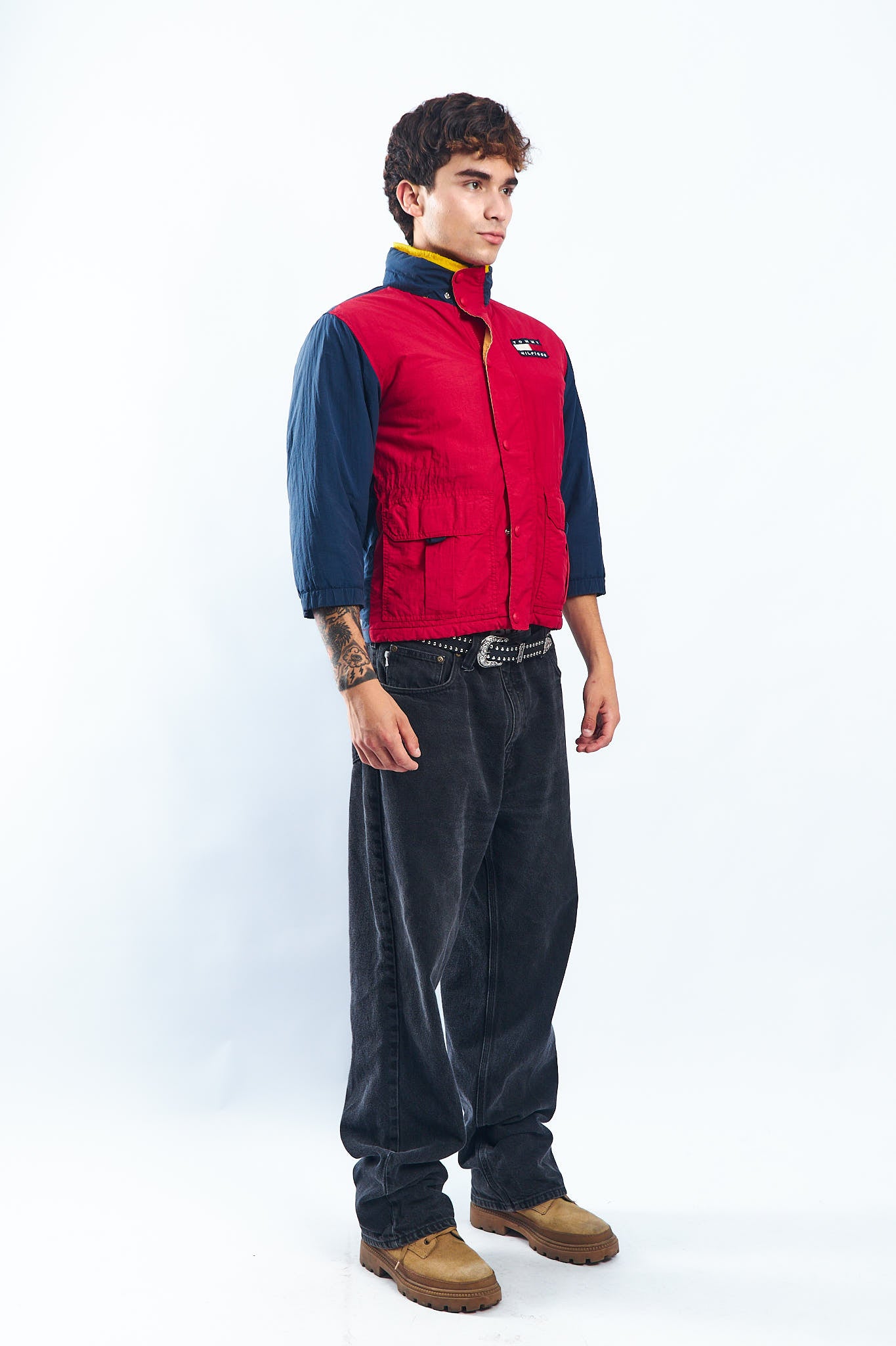 1990 Vintage Tommy Hilfiger Big Logo Jacket (XS/S)