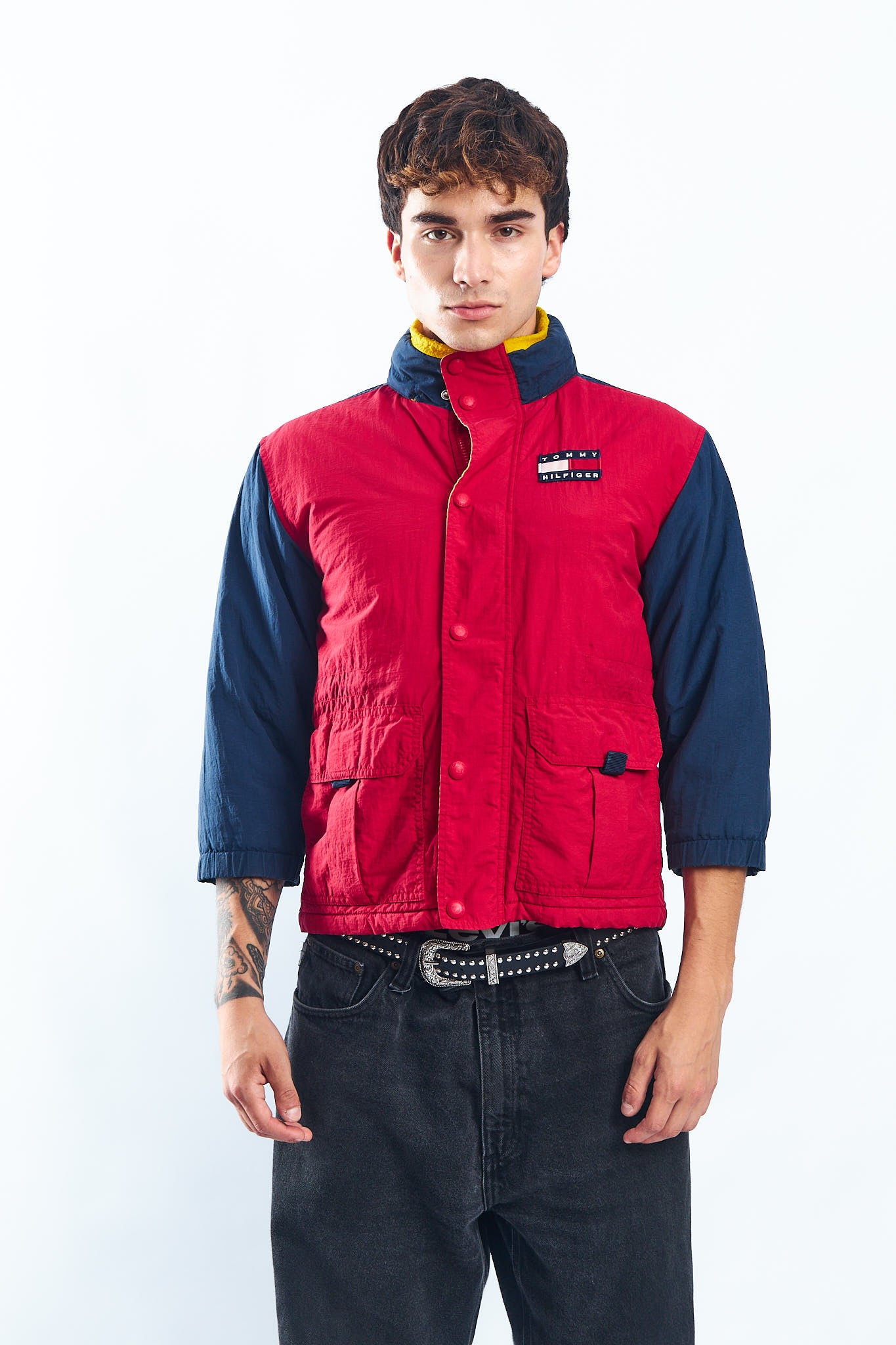 1990 Vintage Tommy Hilfiger Big Logo Jacket (XS/S)