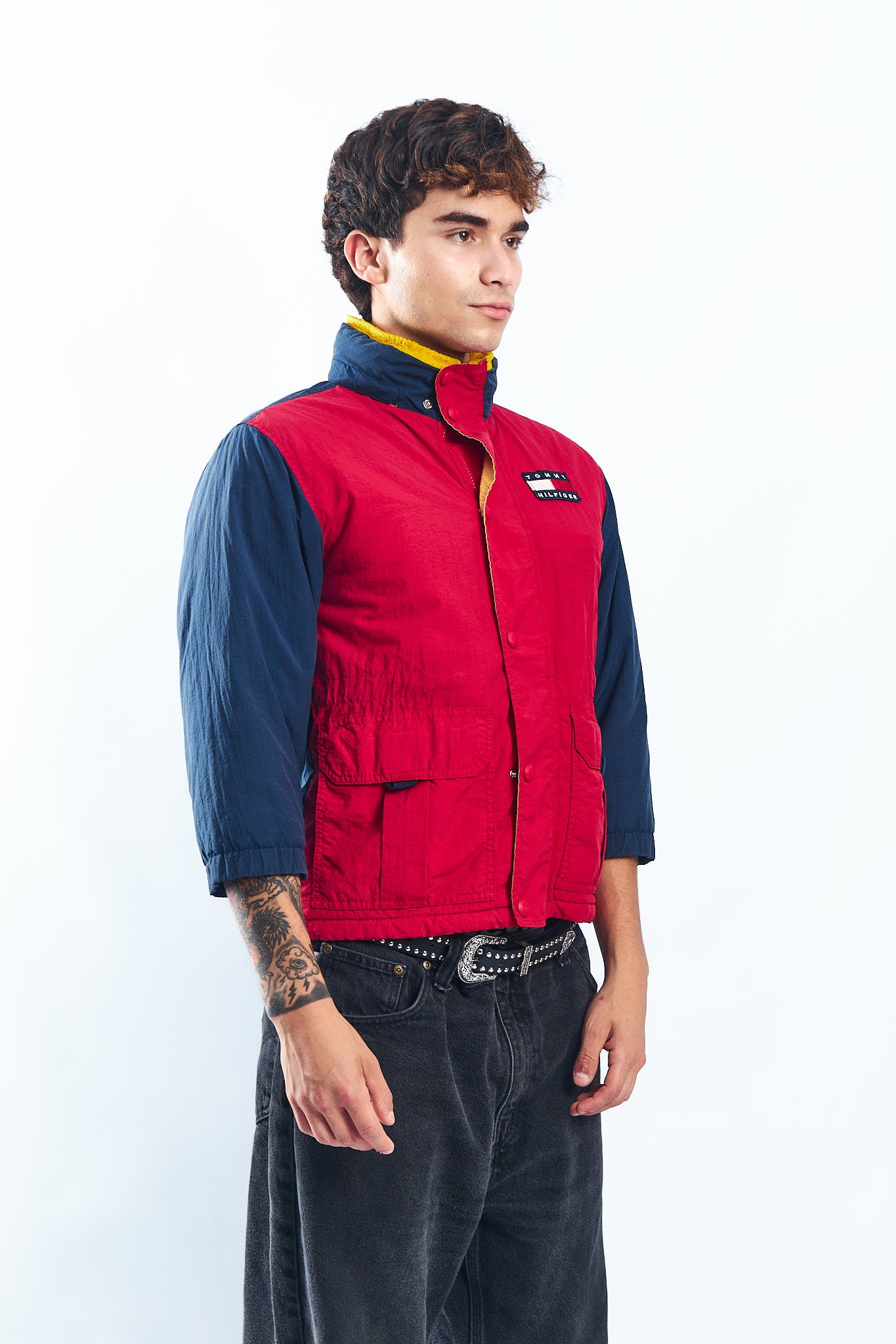 1990 Vintage Tommy Hilfiger Big Logo Jacket (XS/S)
